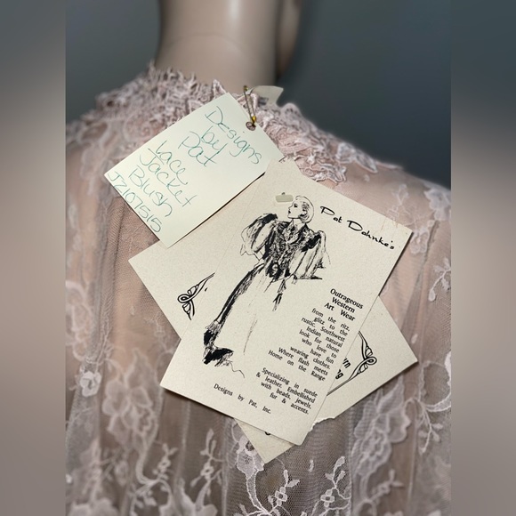 Pat Dahnke Lace Dolman Sleeve Jacket L - Picture 11 of 15